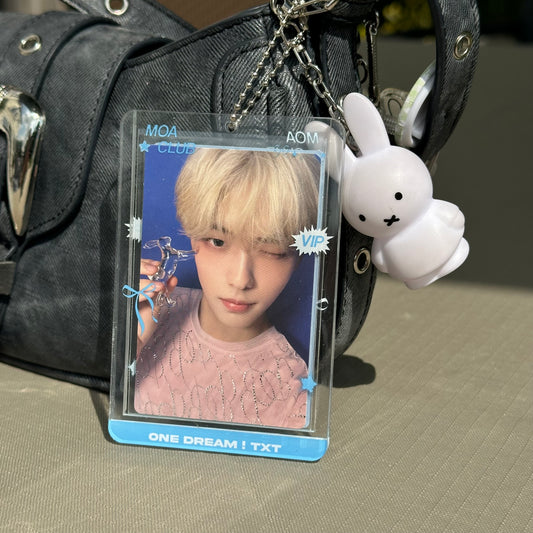 TXT double sided transparent acrylic photocard holder