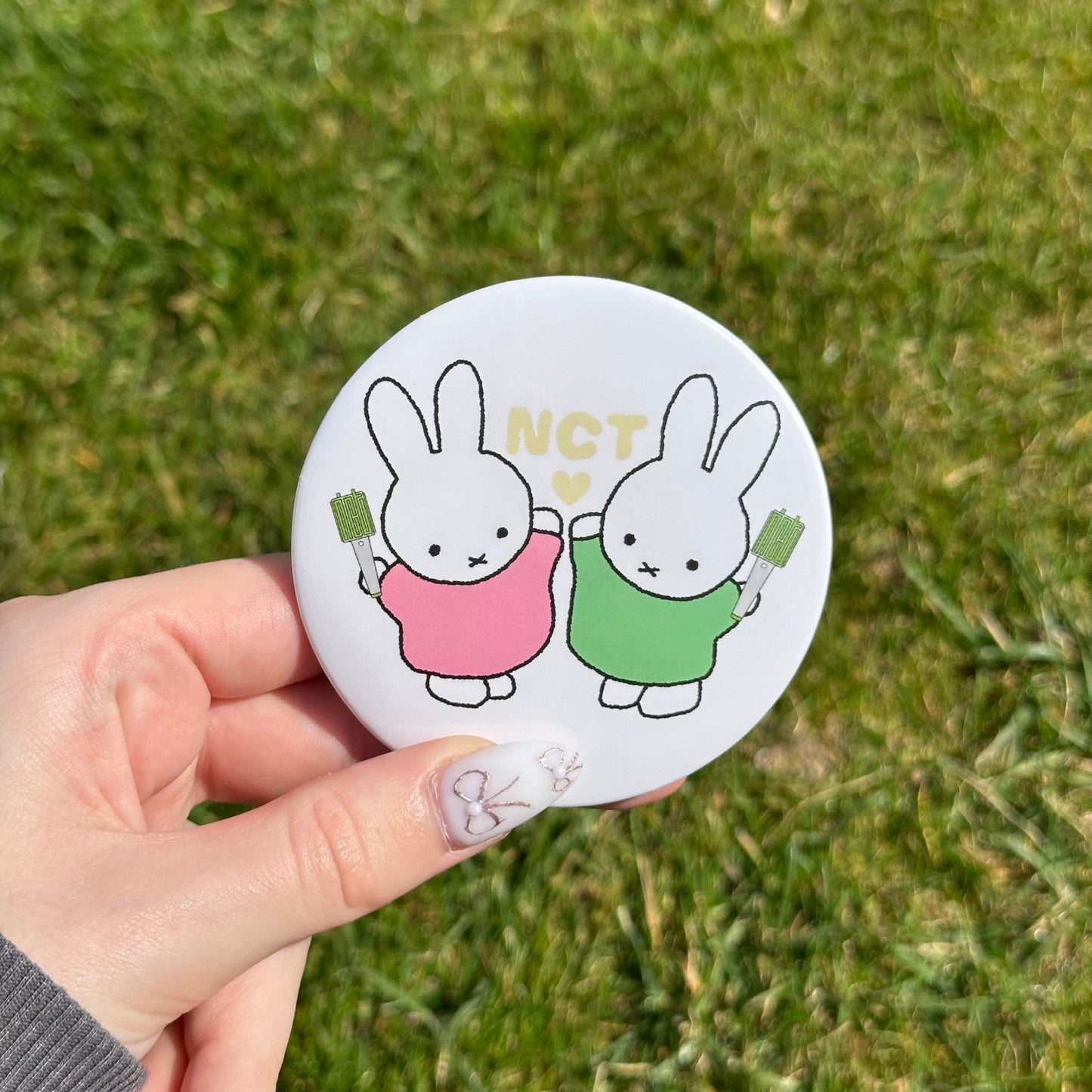 Nct x Miffy Pocket Mirror