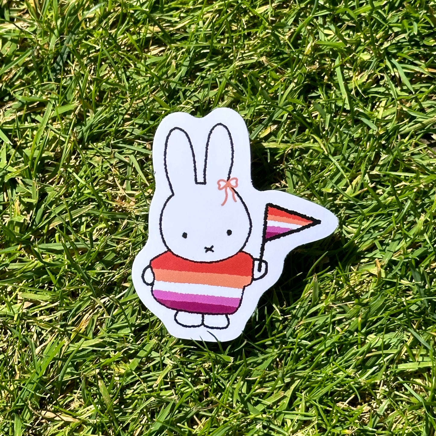 Pride Bunny Vinyl Stickers
