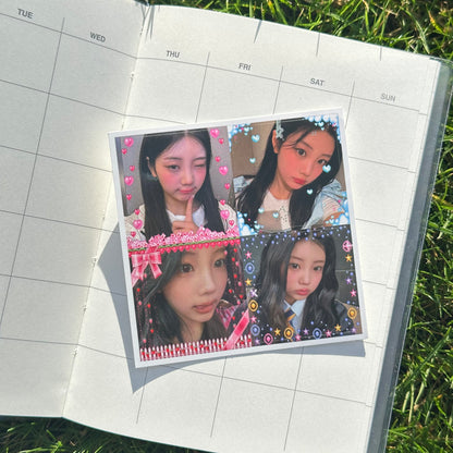 illit purikura sticker sheets