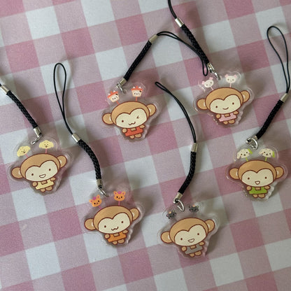 nana x nct wish phone charms