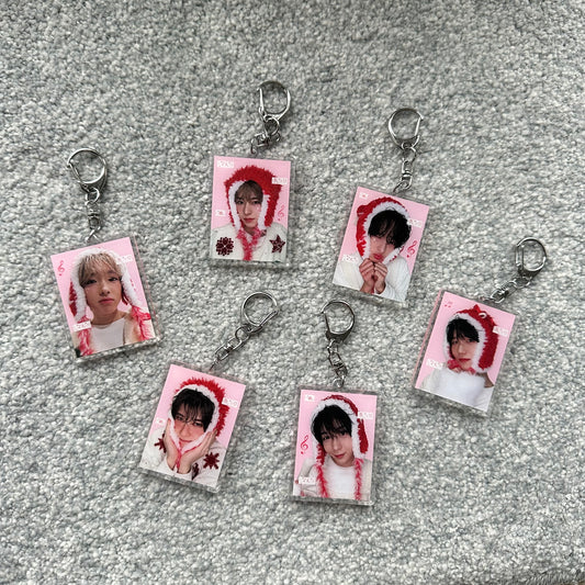 nct wish TT keychains