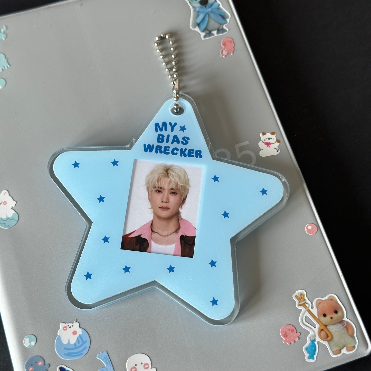 Star Acrylic Photo ID Holder