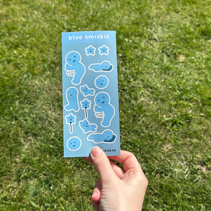 Smiski sticker sheet