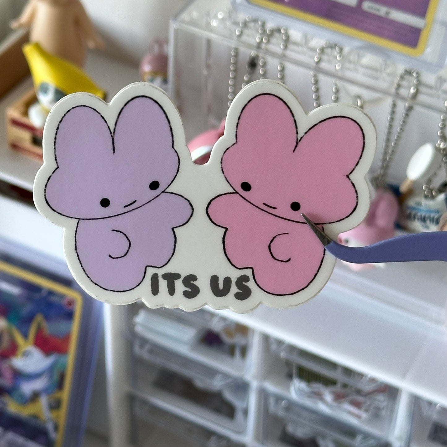 its us sticker flake