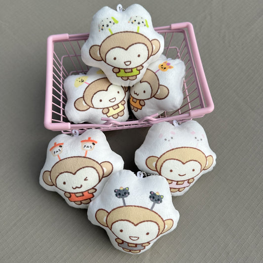 nana x nct wish pillow keychains