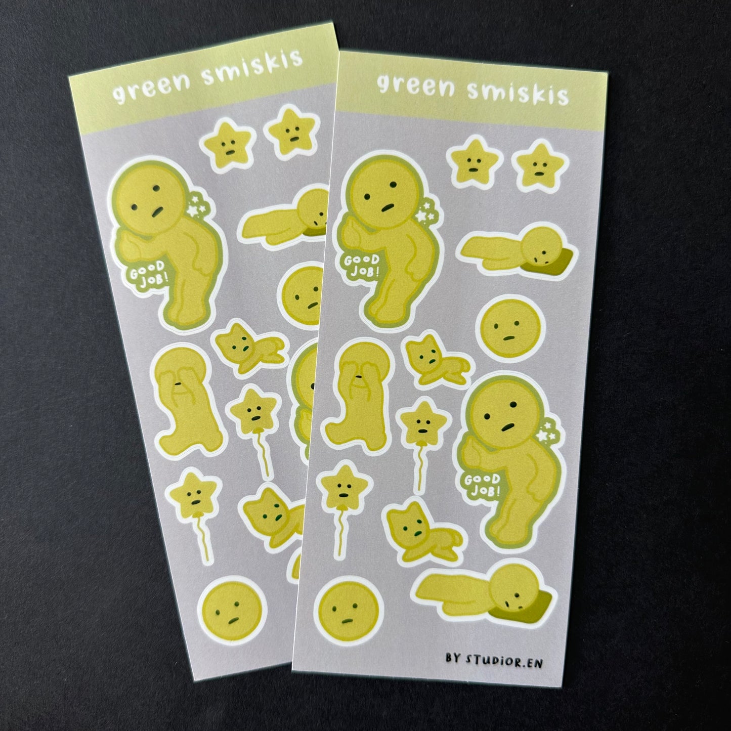 SMISKI STICKER SHEETS