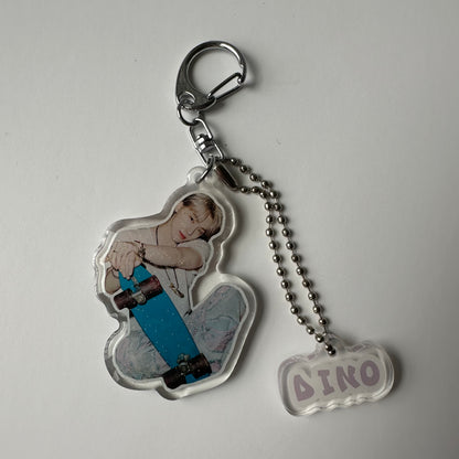 Seventeen glitter keychains [SALE]
