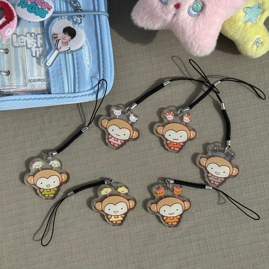 nana x nct wish phone charms