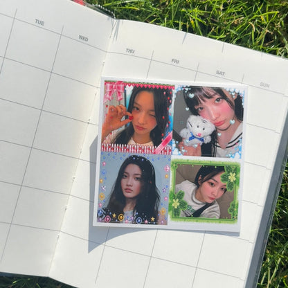 illit purikura sticker sheets