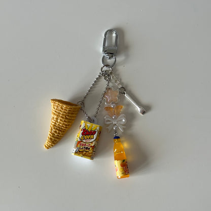 Japanese gacha trinket keychains