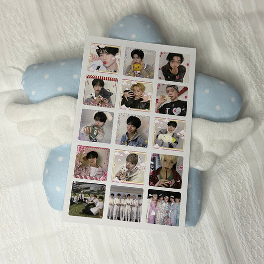 nct wish sticker sheet