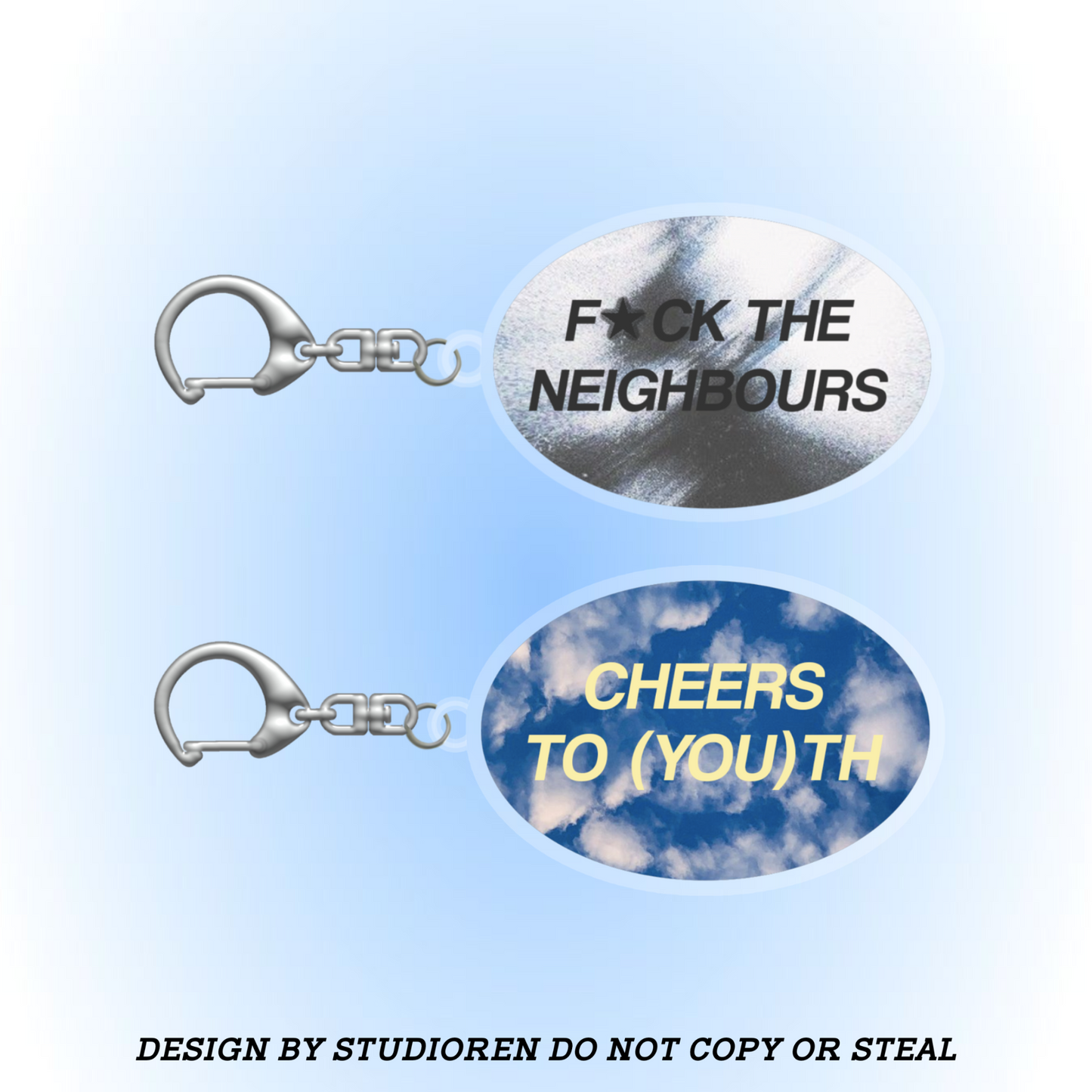 SVT lyric keychains