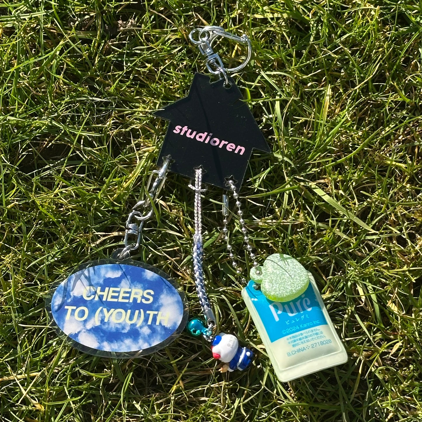 SVT home charm holder keychain