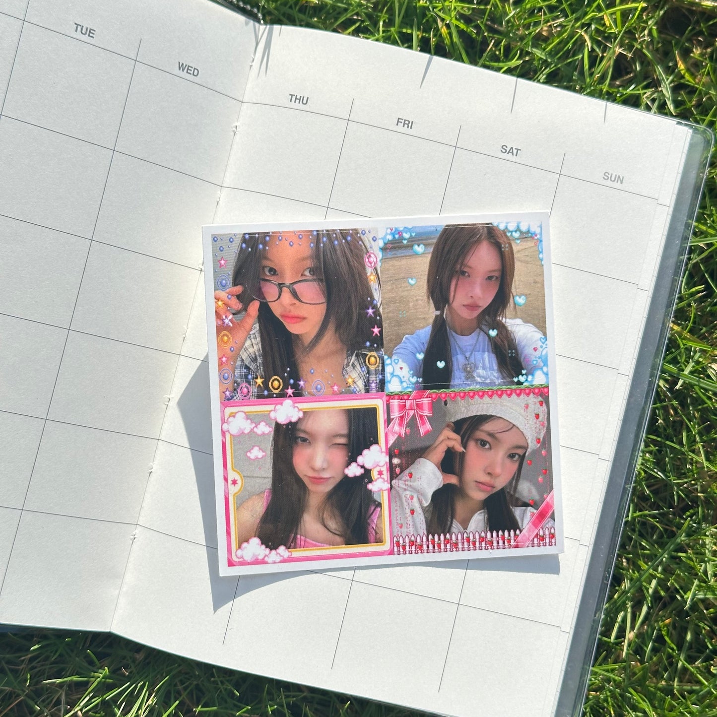 illit purikura sticker sheets