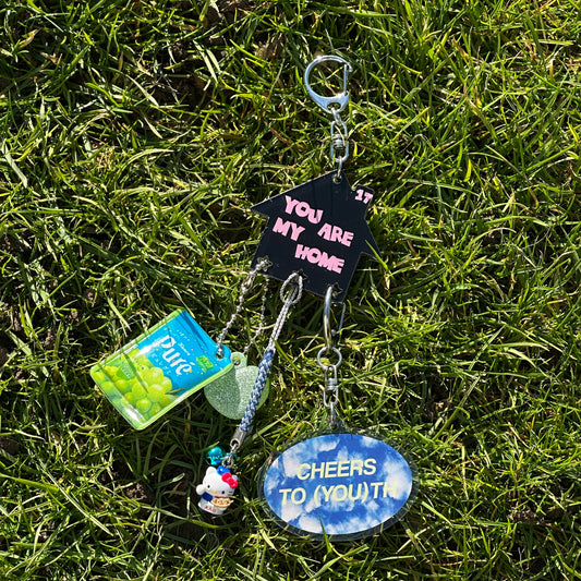 SVT home charm holder keychain