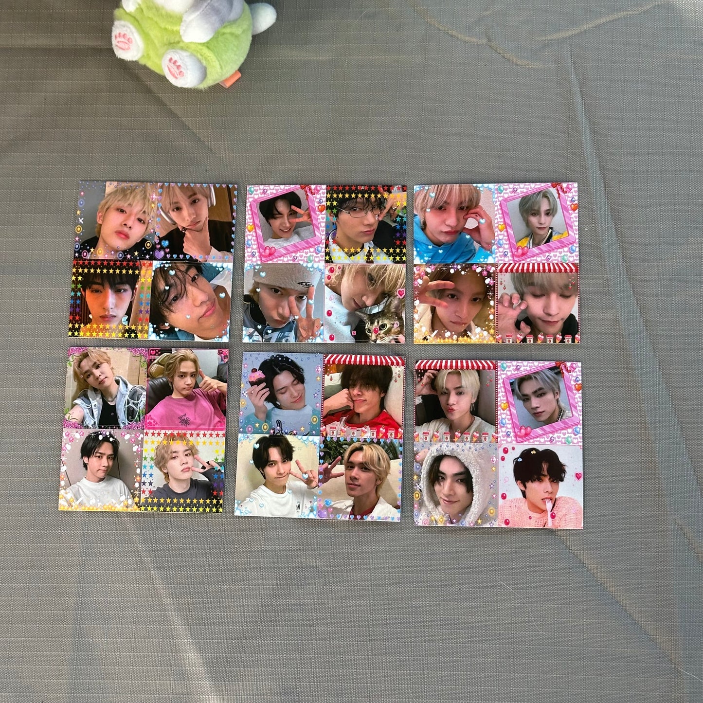 Wayv purikura sticker sheets