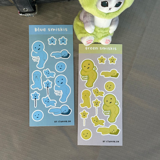 SMISKI STICKER SHEETS