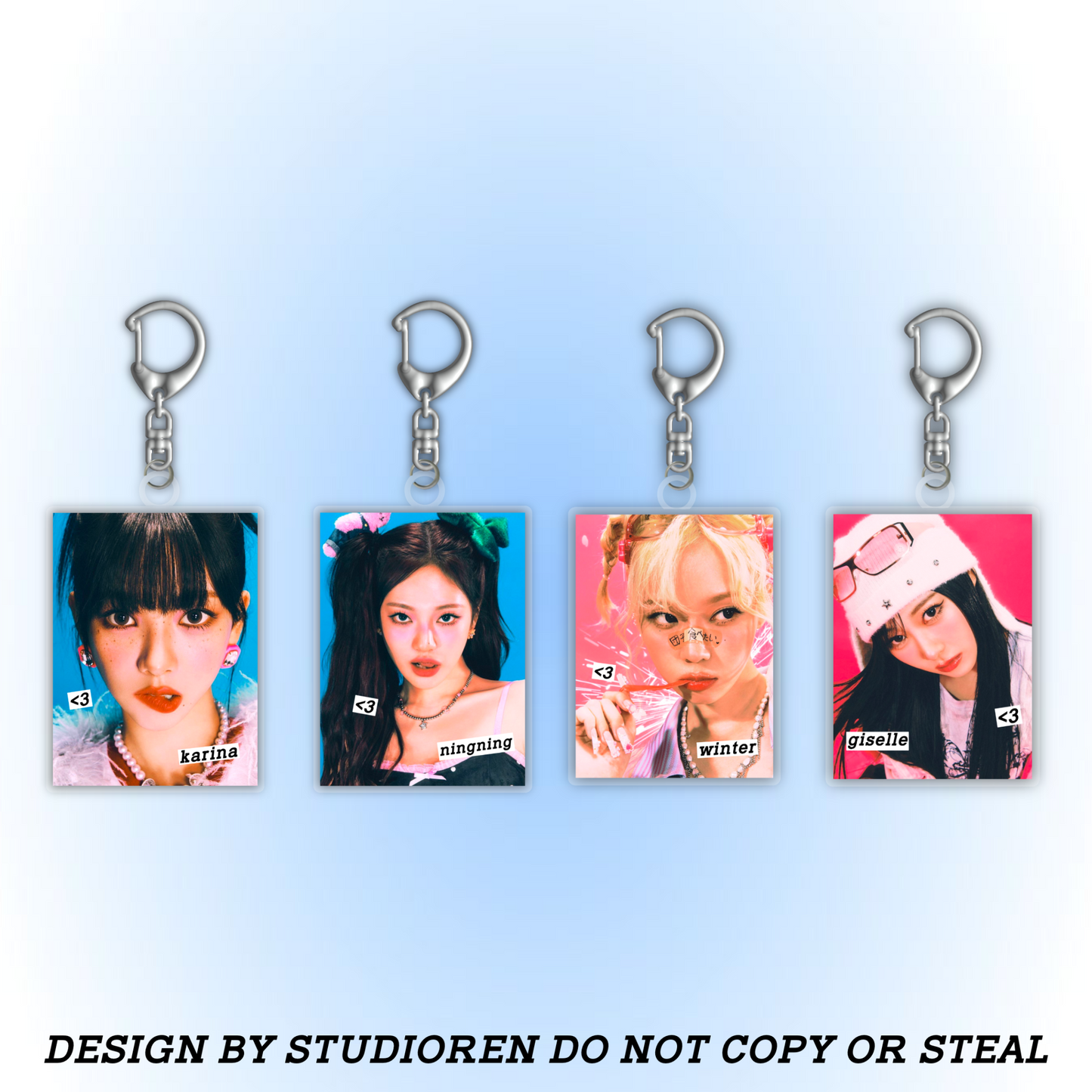 Aespa keychains