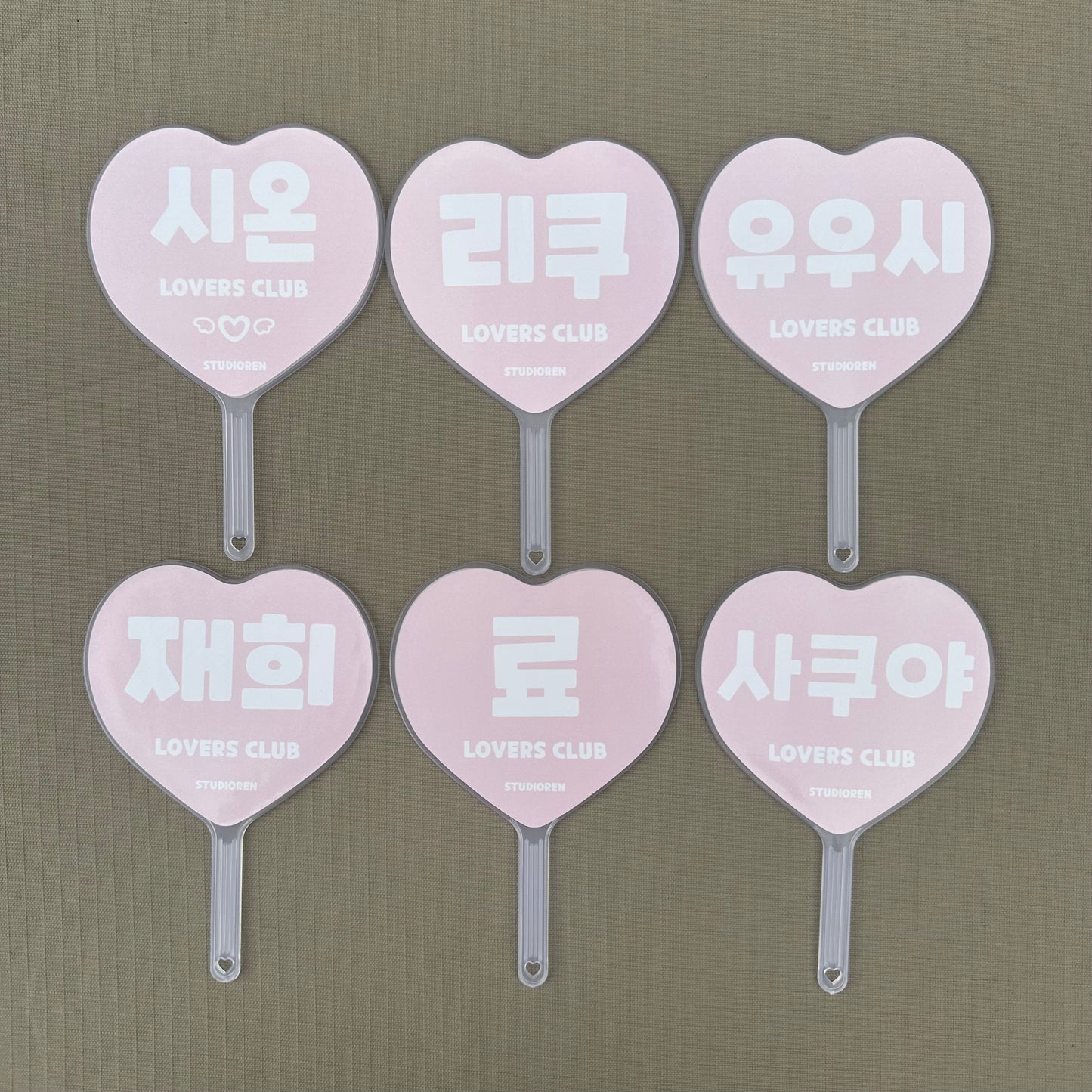 nct wish 10cm picket fans
