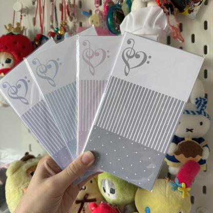 pattern melody memo sheet pack