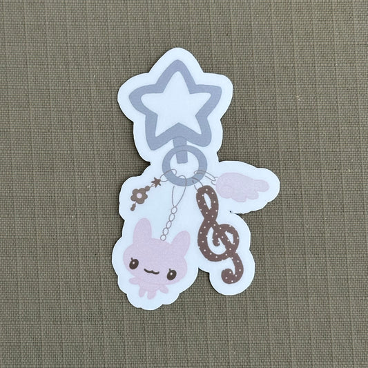 trinket keychain sticker
