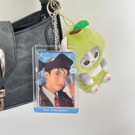 Carat double sided transparent acrylic photocard holder