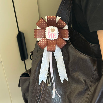 handmade i 🤎 me rosette