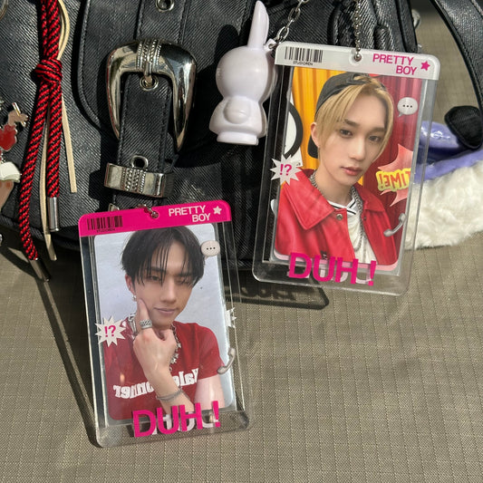 PREORDER P1HARMONY transparent acrylic photocard holder