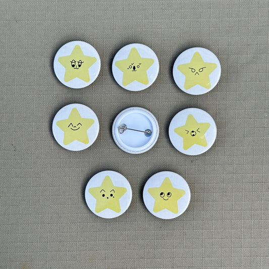 nct 127 starfish mini badges