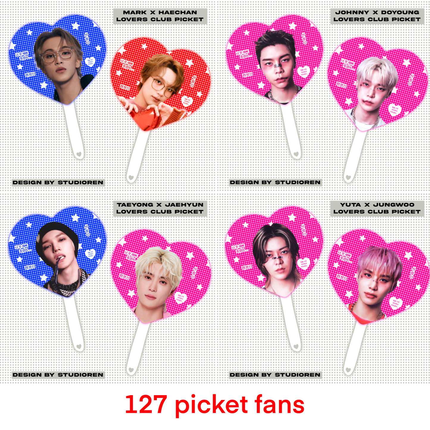 NCT 127 picket fans
