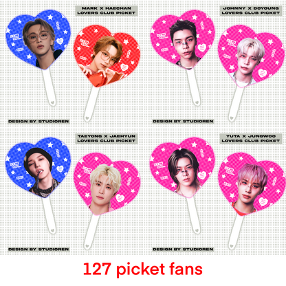 NCT 127 picket fans