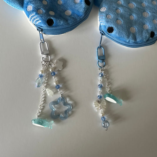 Whale Coin Pouch With Handmade Charms
