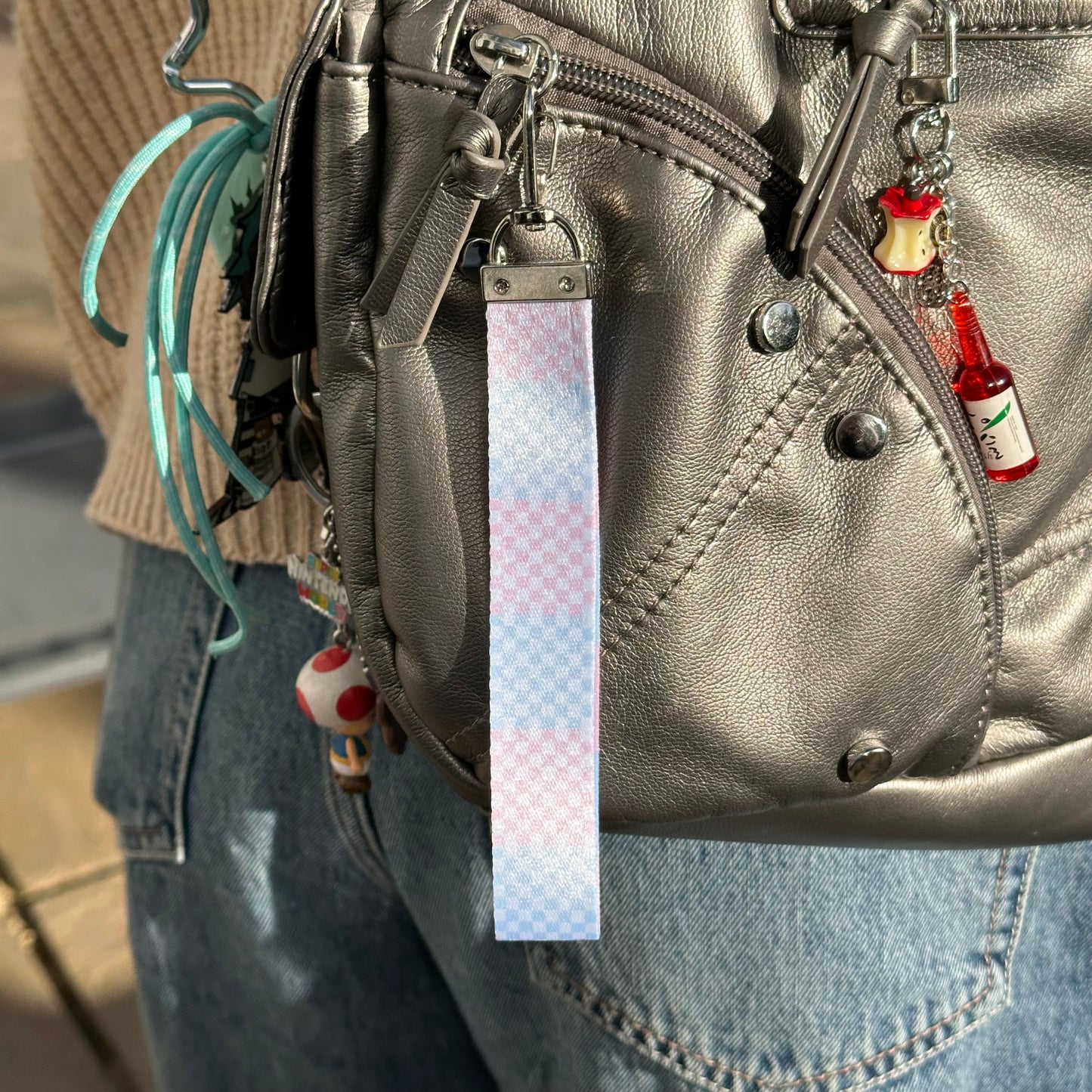Cute things lanyard keychain