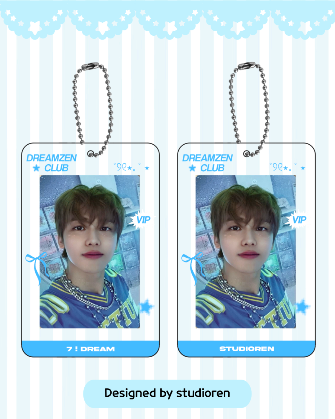 NCT DREAM acrylic photocard holder