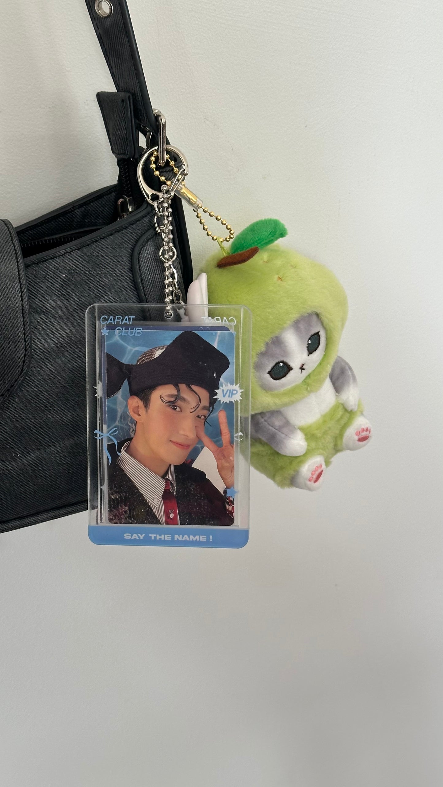 Carat double sided transparent acrylic photocard holder