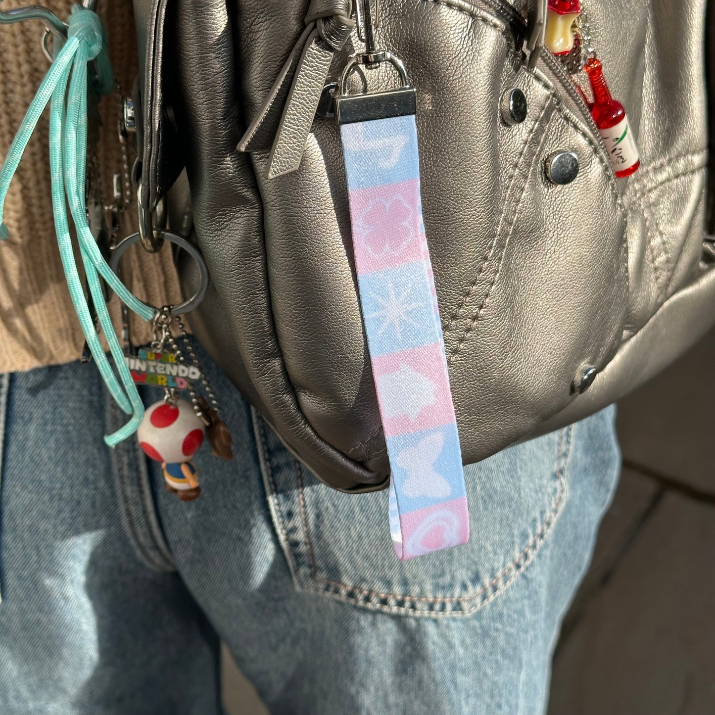 Cute things lanyard keychain