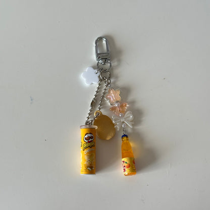 Japanese gacha trinket keychains
