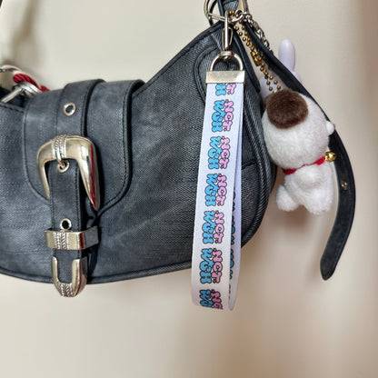 nct wish lanyard keychain