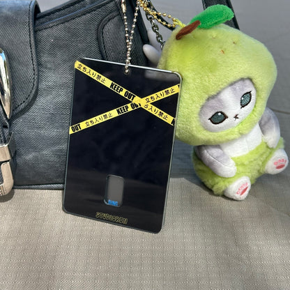 Do not touch photocard holder