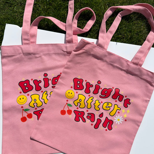 Bright after rain tote bag