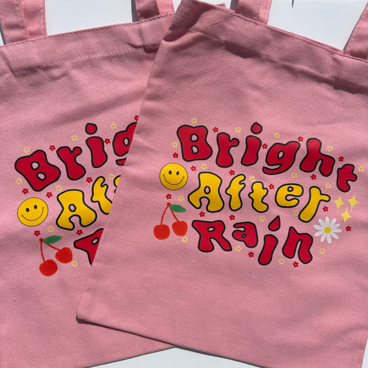 Bright after rain tote bag