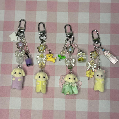 Sylvanian family handmade keychains