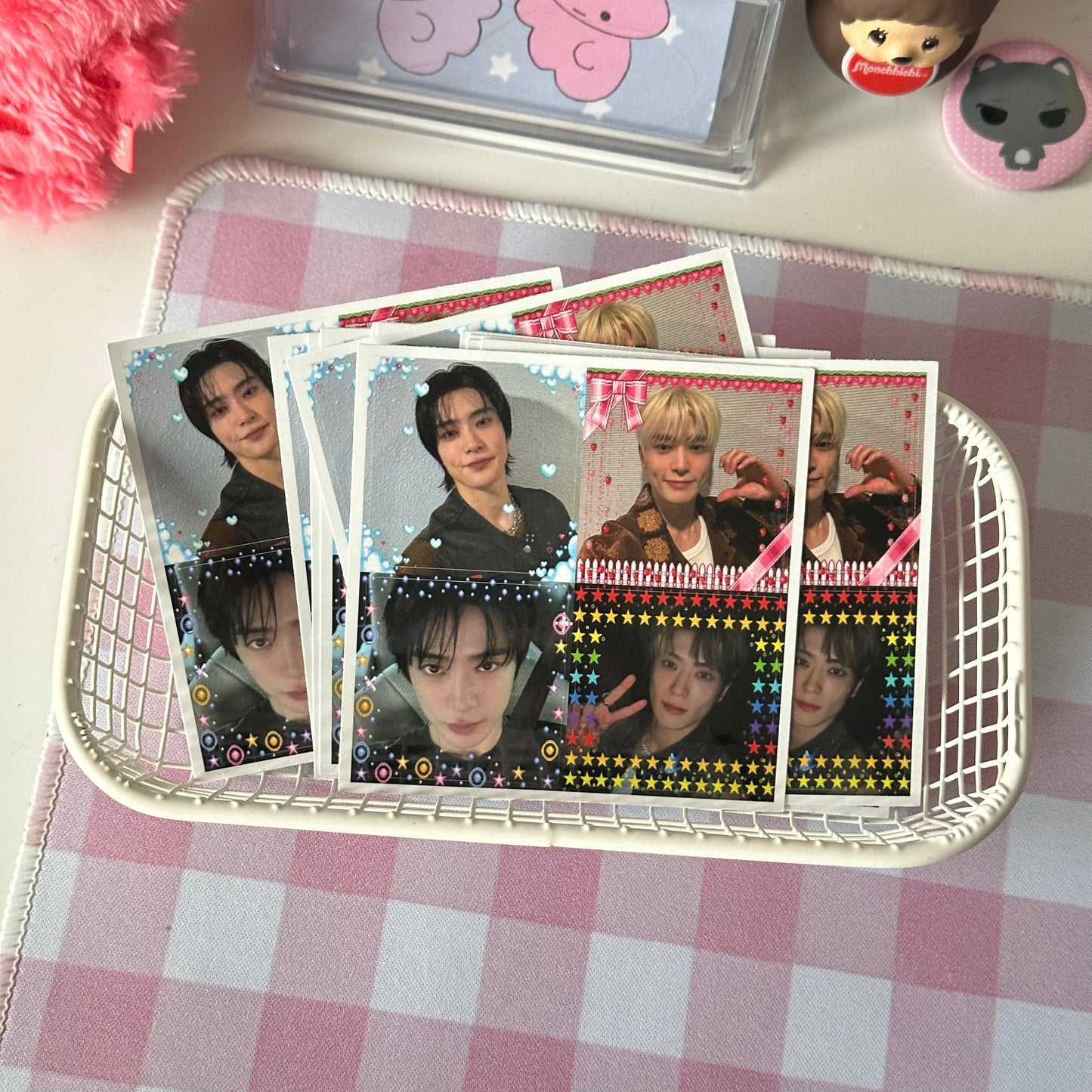 nct jaehyun purikura sticker sheet
