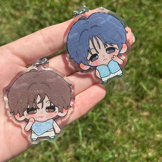 nct wish riku & jaehee keychains