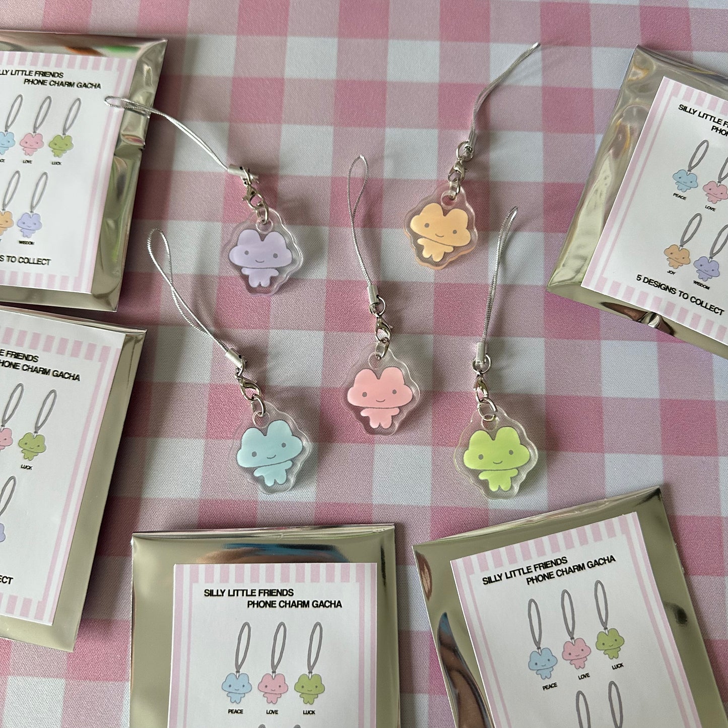 Silly little guys keychain blind bag