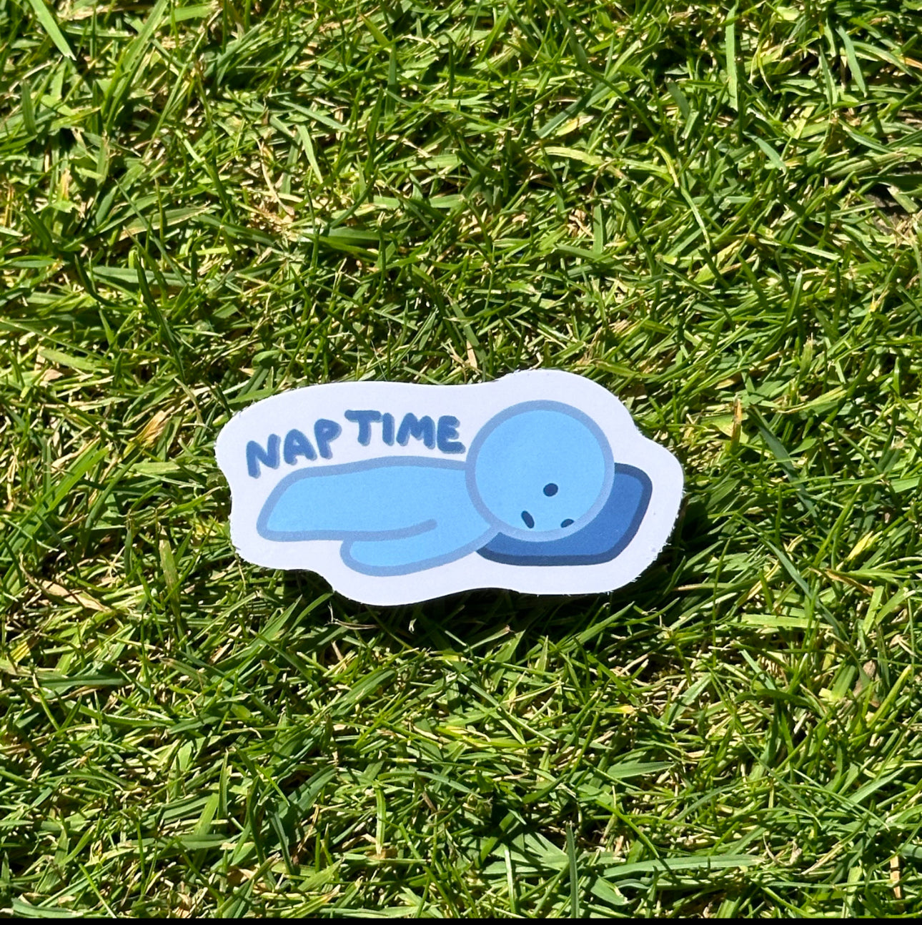 Smiski Nap Time Vinyl Sticker