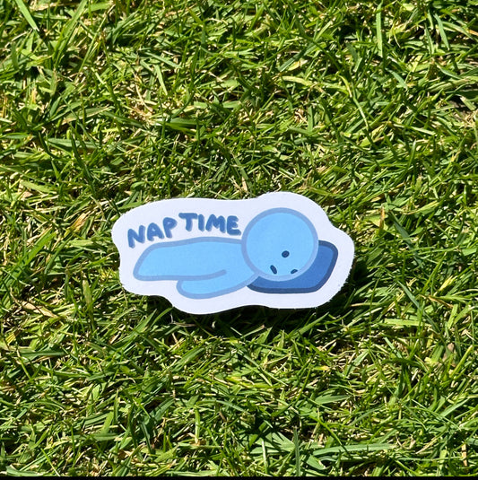 Smiski Nap Time Vinyl Sticker