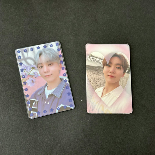 Transparent photocard overlay