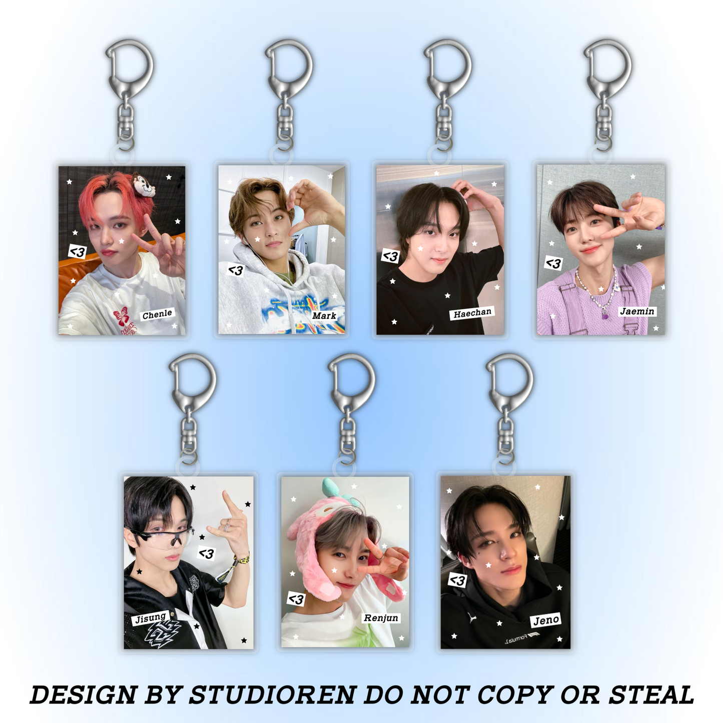 Nct dream keychains